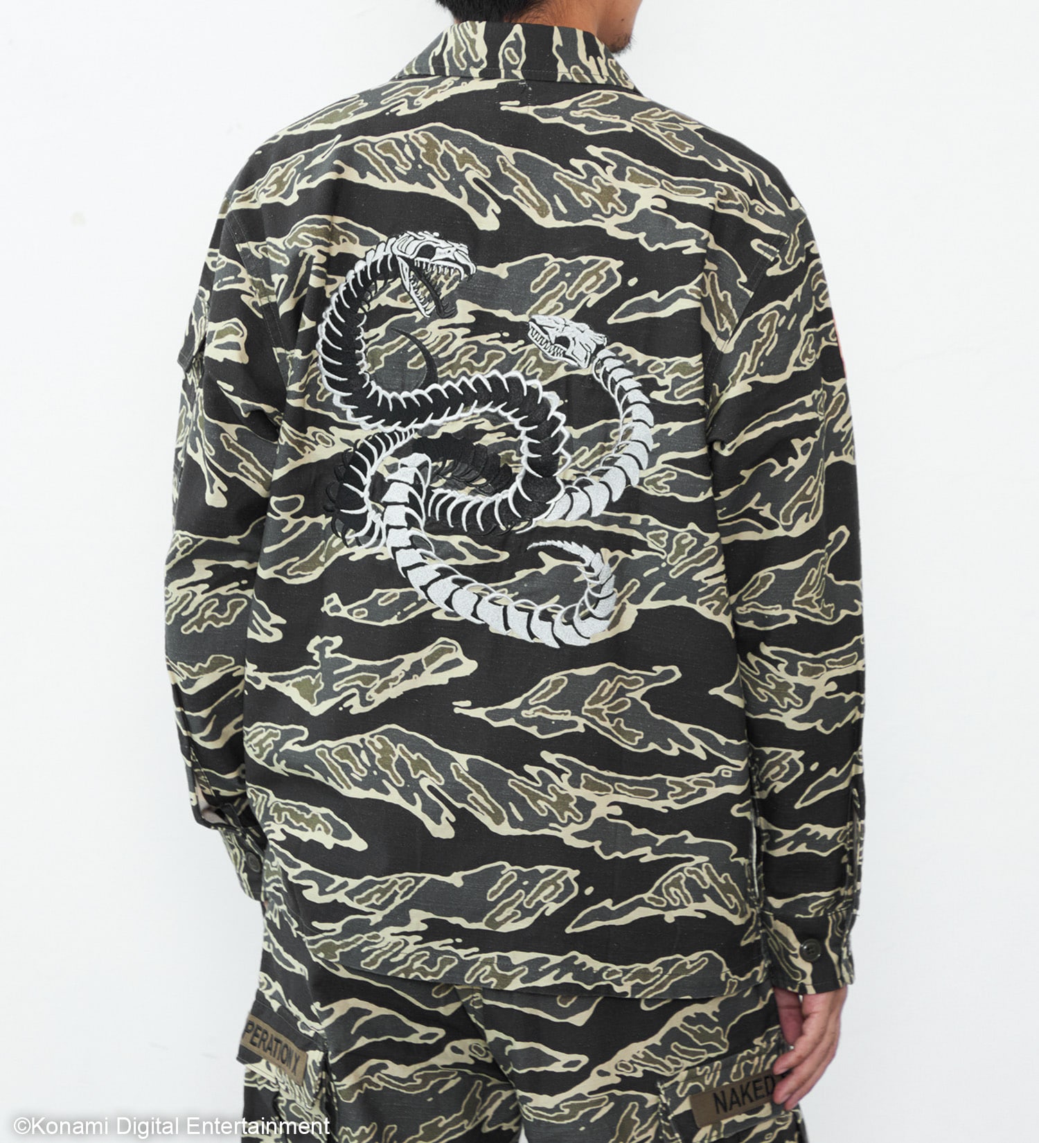 【METAL GEAR SOLID Δ × EDWIN】TIGER STRIPE SHIRTS