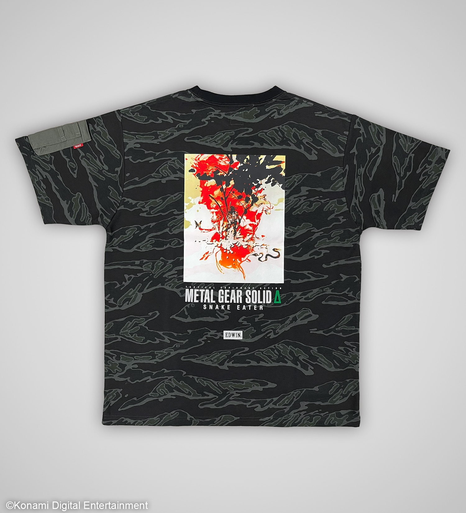 【METAL GEAR SOLID Δ × EDWIN】TIGER STRIPE T SHIRTS