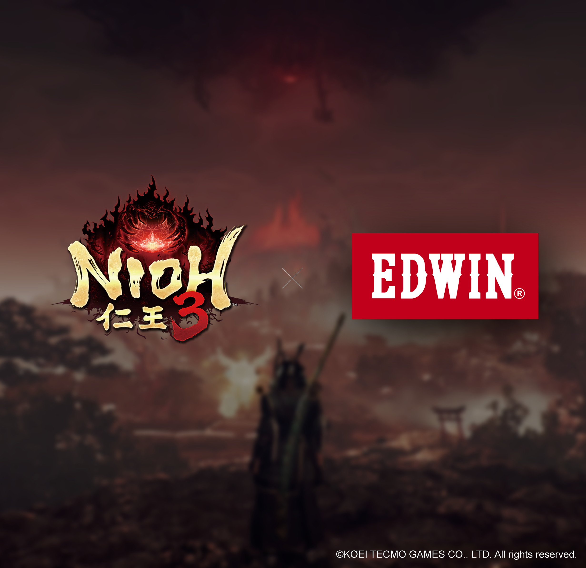 【仁王3 × EDWIN】